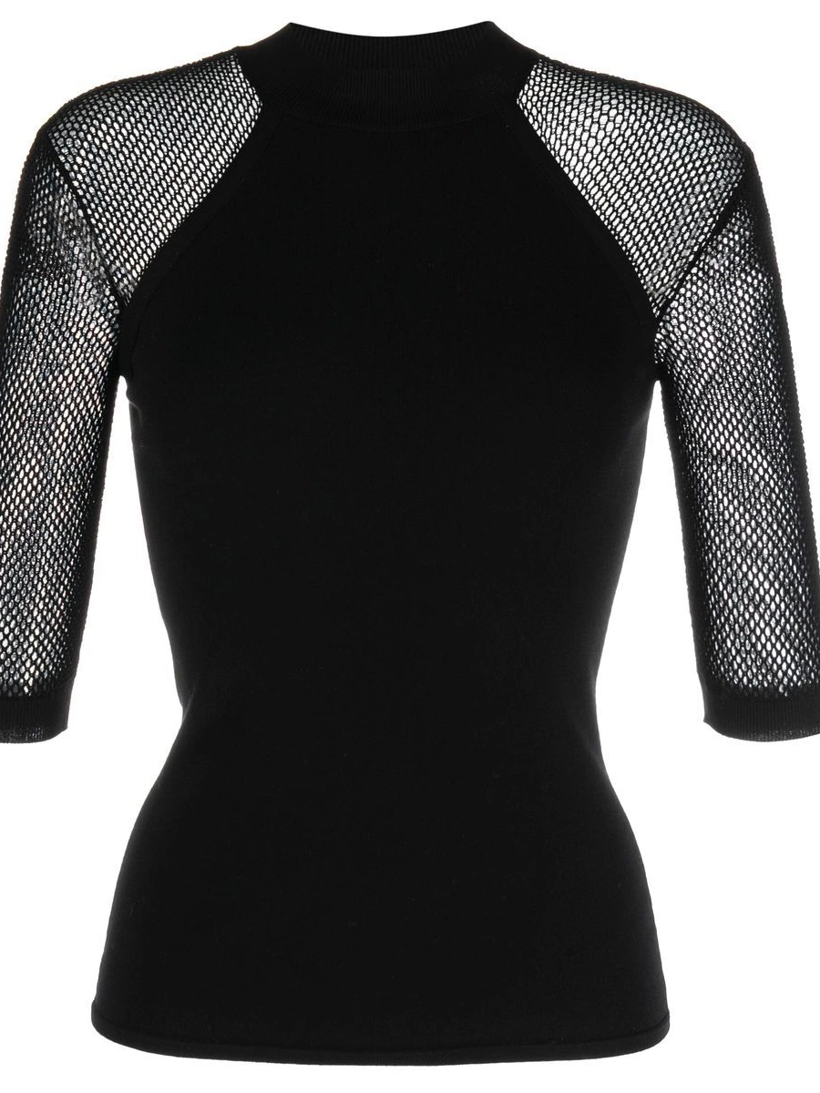 Affordable mesh top Stella knitted Women McCartney panelled 0408